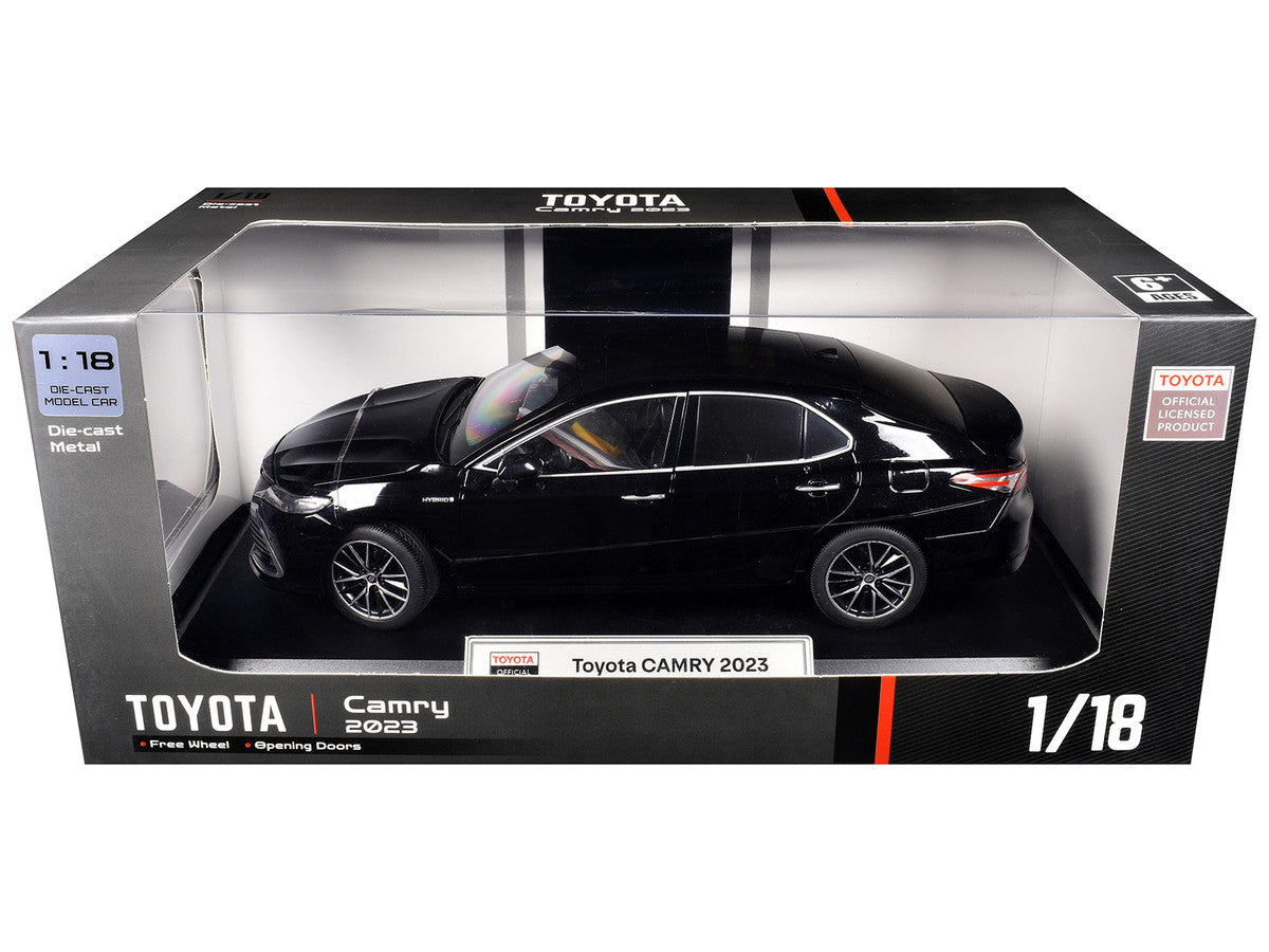 2023 Toyota Camry Hybrid Black 1/18 Diecast Model Car by Heimanba LuxuryLifeWay Online Store