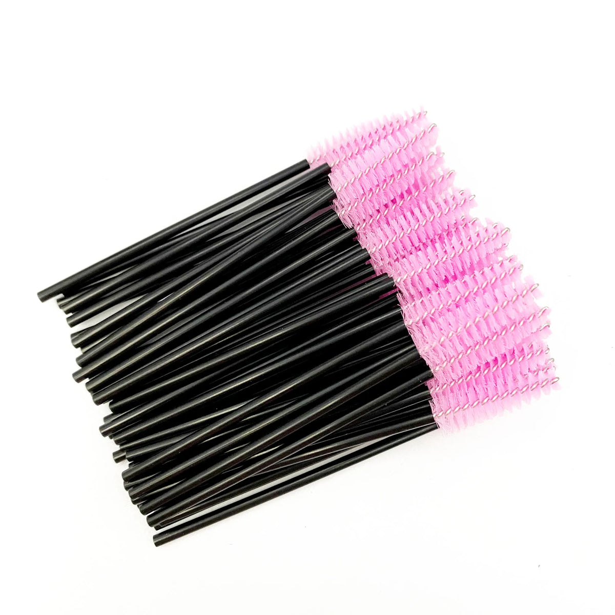 Disposable Eyelashes Brushes Crystal Diamond Handle Lash Brush Eyebrow Mascara Wands Eyelash Extension Supplies Makeup Tools Pi-Mart