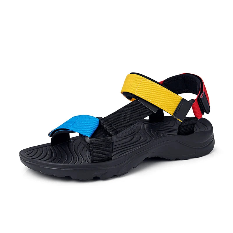 2026 New Men Sandals Non-slip Summer Flip Flops High Quality Outdoor Beach Slippers Casual Shoes Cheap Men's shoes Water Shoes Pi-Mart