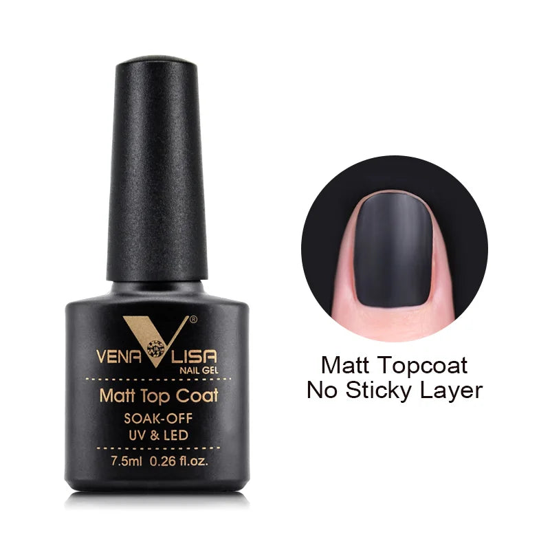 Venalisa HEMA TPO FREE Nail Gel Polish Glitter Gorgeous Full Coverage Soak Off UV LED French Nail Jelly Pink Nude Collection Tri Light Beauty