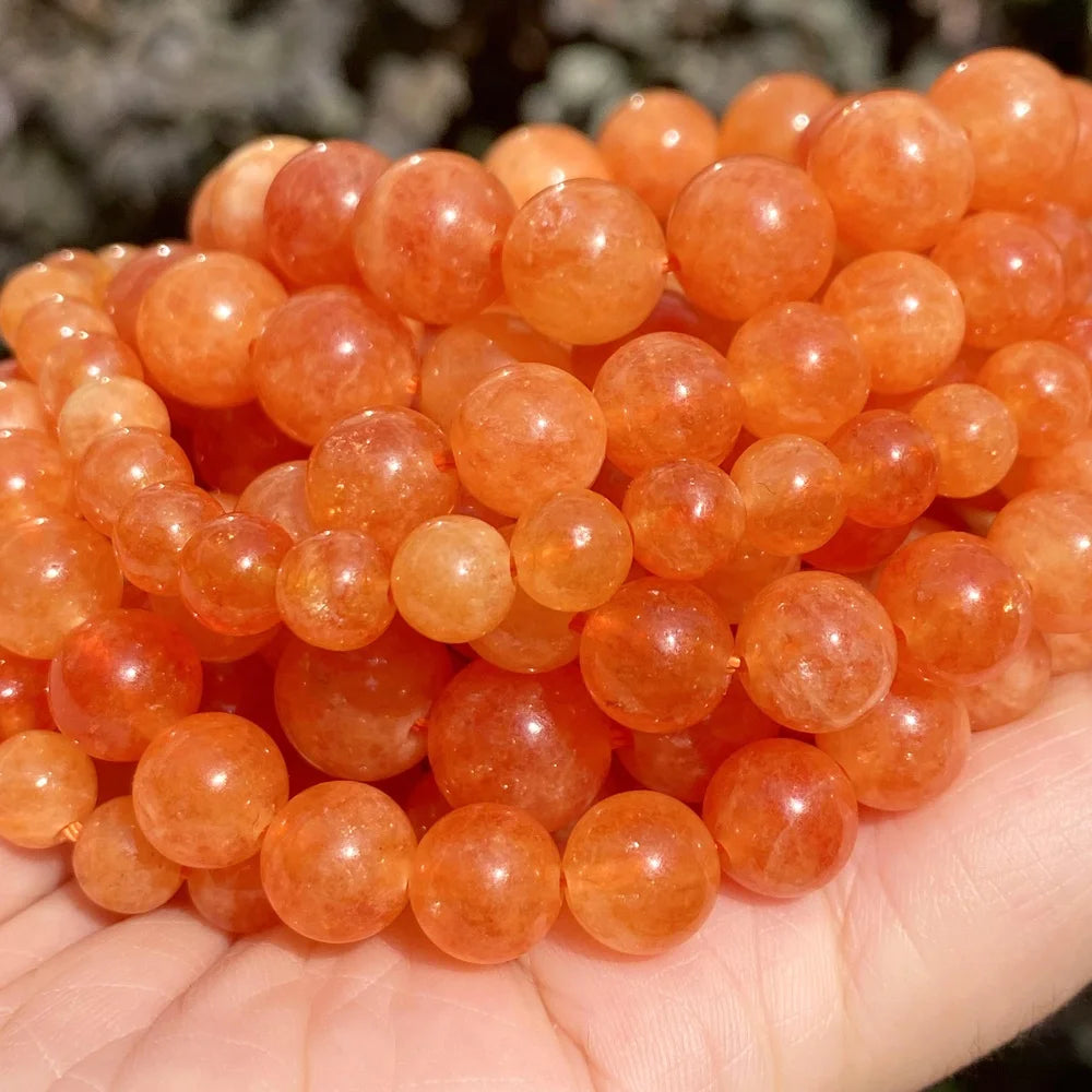 Natural Stone Beads 4 6 8 10mm Tiger Eye Lava Amazonite Turquoises Agates Jaspers Beads For Jewelry Making DIY Bracelet Necklace Pi-Mart