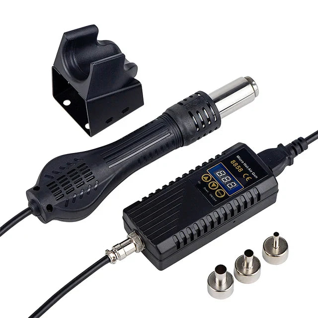 2 in 1 750W Soldering Station LCD Digital display welding rework station for cell-phone BGA SMD PCB IC Repair solder tools 8898 LadyShow.Store