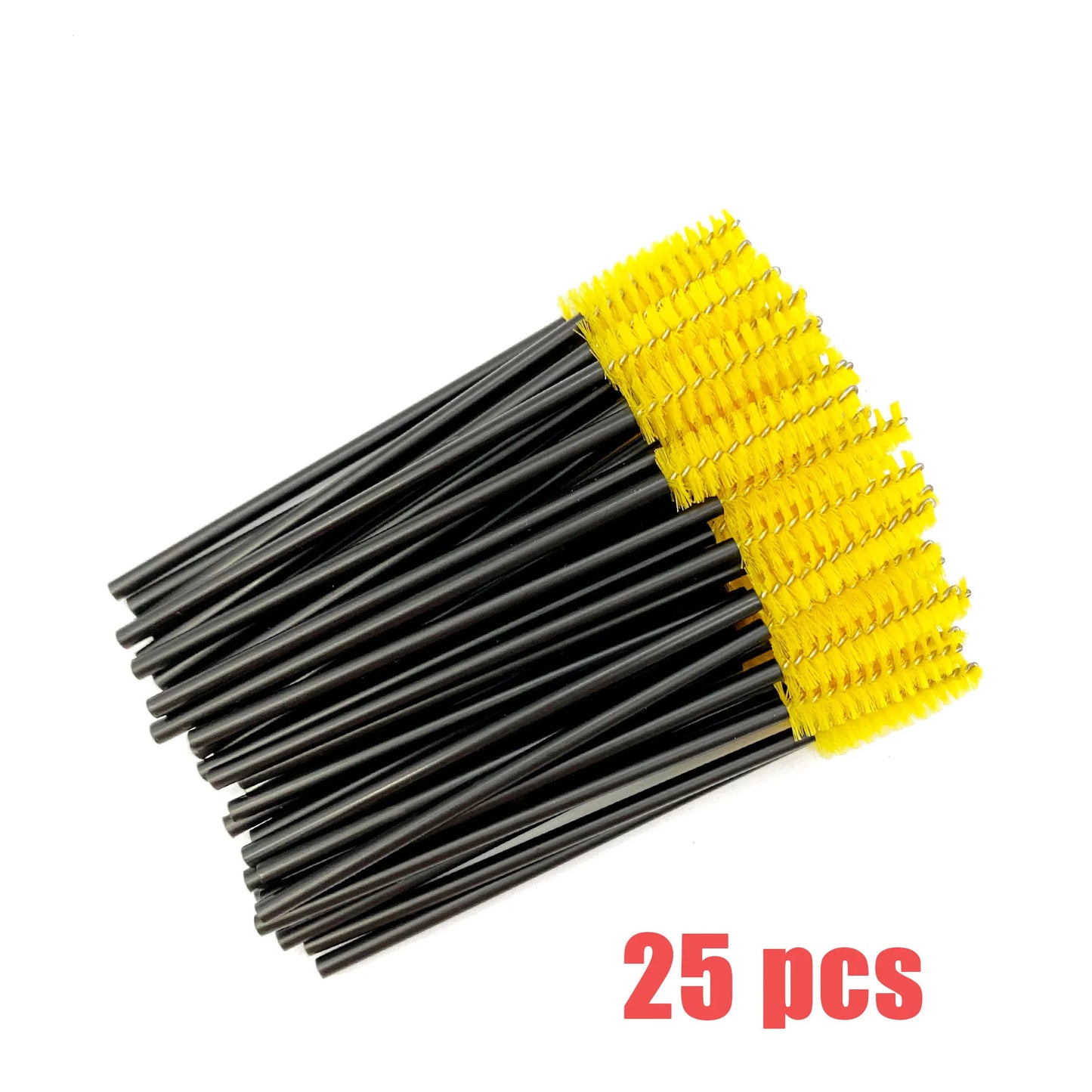 Disposable Eyelashes Brushes Crystal Diamond Handle Lash Brush Eyebrow Mascara Wands Eyelash Extension Supplies Makeup Tools Pi-Mart