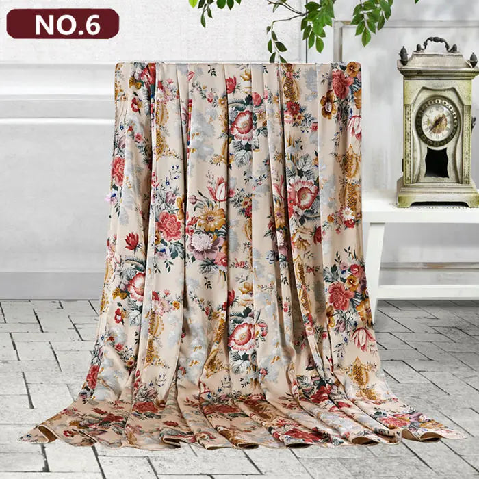 Duvet Cover 1PC Both Sides 100% Mulberry Silk Printed Colors Comfortable Sizes Can Be Customized Pi-Mart