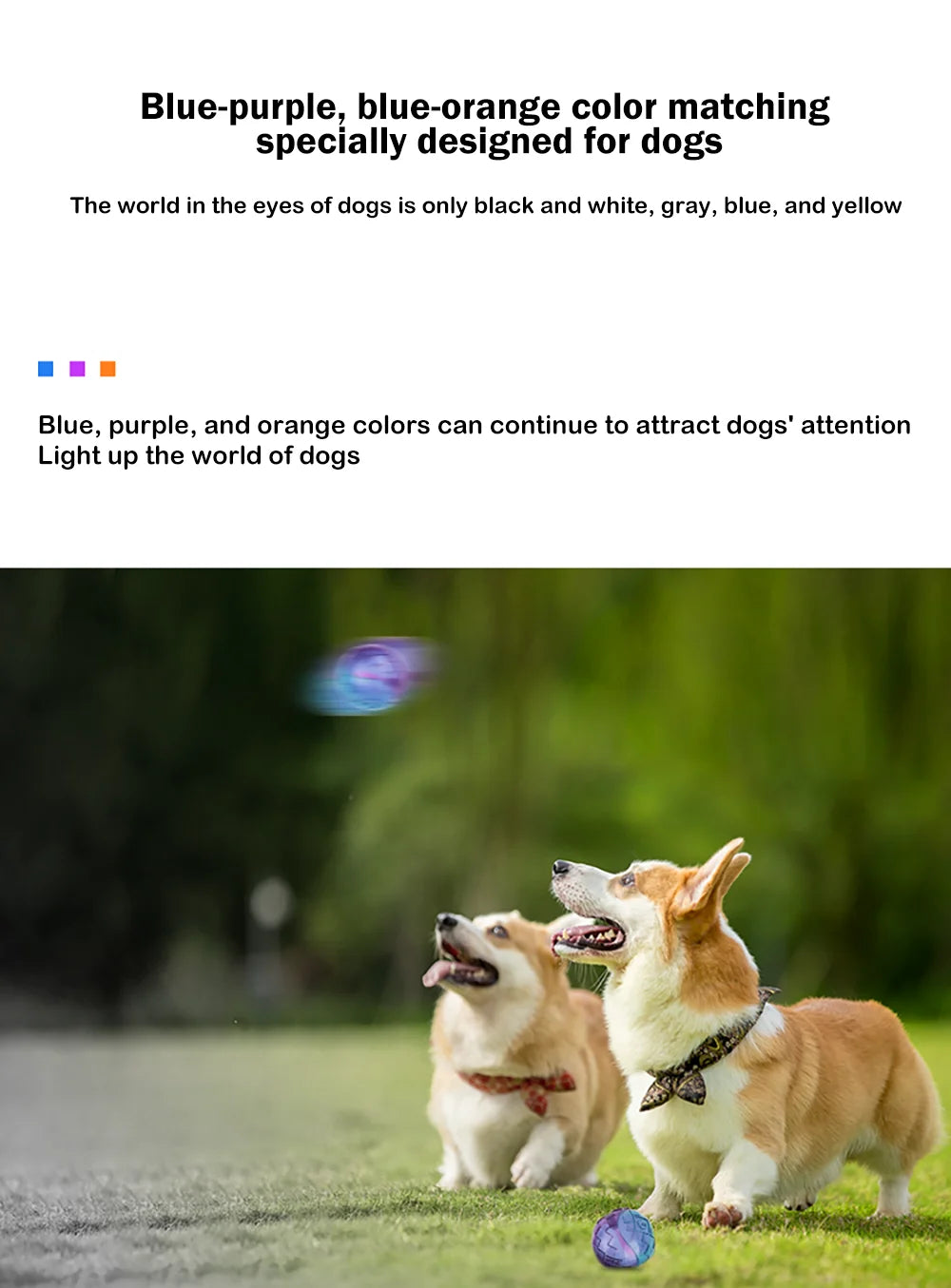 Pet Dog Squeaky Toys Ball Puppy Chew Toys Sound Pure Natural Non-toxic Rubber Outdoor Play Small Big Dog Funny Elasticity Ball Pi-Mart