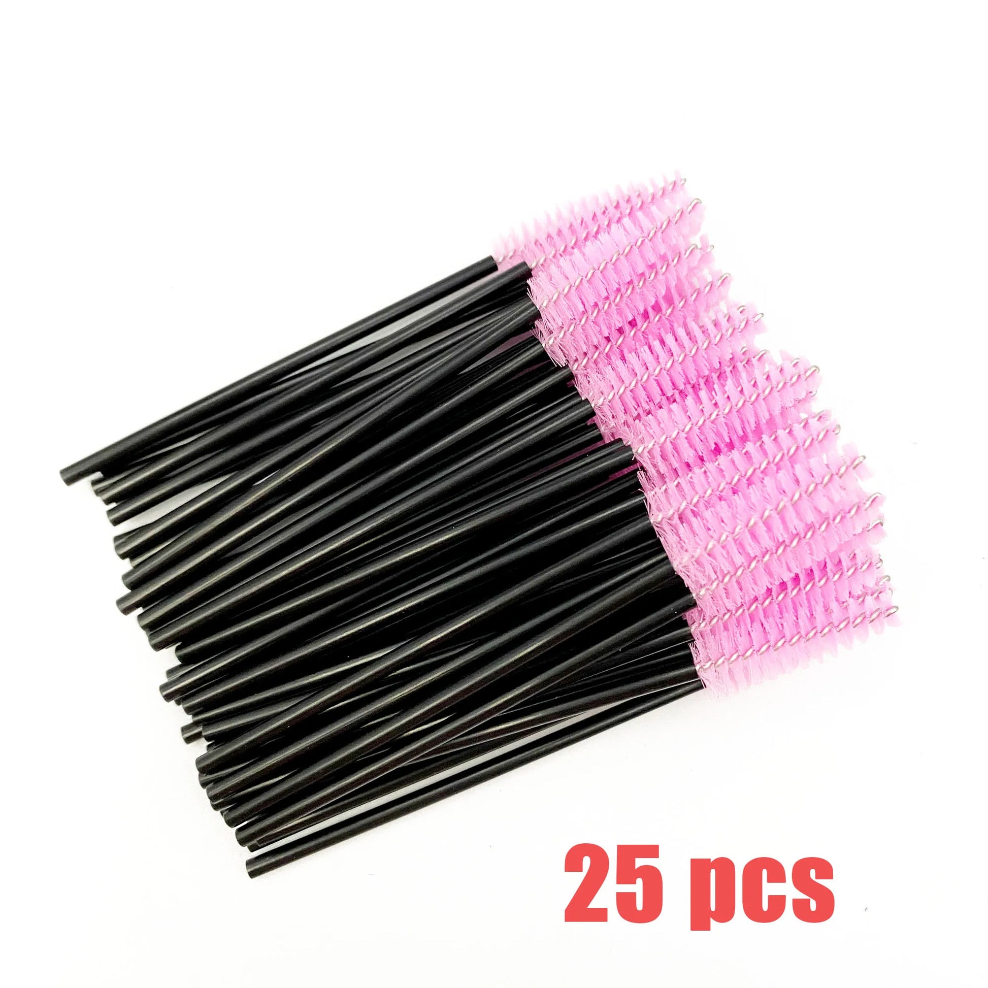 Disposable Eyelashes Brushes Crystal Diamond Handle Lash Brush Eyebrow Mascara Wands Eyelash Extension Supplies Makeup Tools Pi-Mart