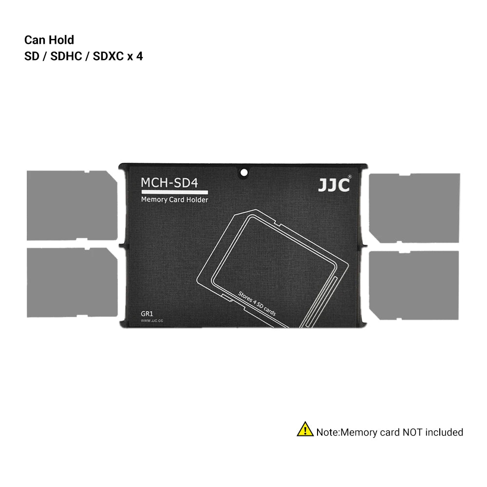 JJC Thin Micro SD Card Holder SD Card Case Wallet Credit Card Size for SD Micro SD TF Cards Hard Shell Camera Photo Accessories Pi-Mart