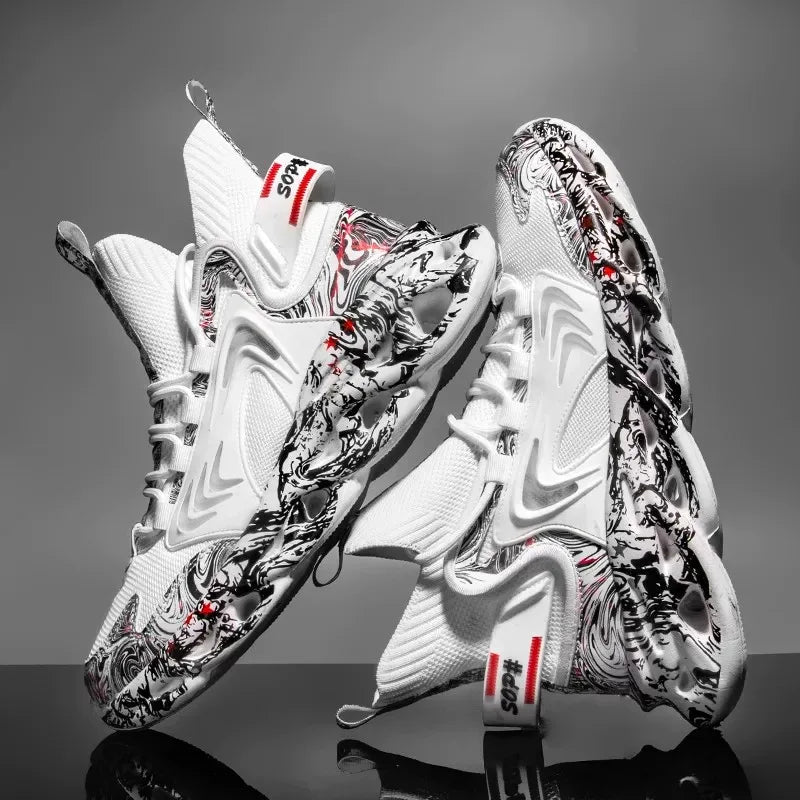 Shoes Men Sneakers Male Casual Mens Shoes Tenis Luxury Shoes Trainer Race Breathable Shoes Fashion Running Shoes for Women Pi-Mart