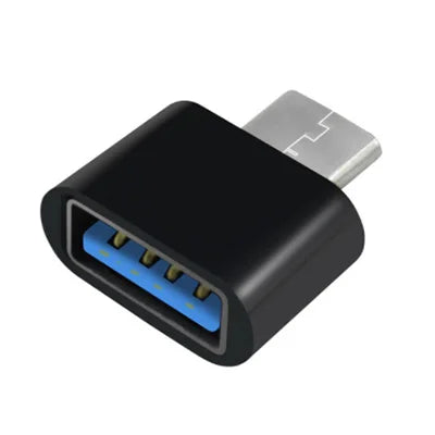 1/5 PCS New Universal Type-C to USB 2.0 OTG Adapter Connector for Mobile Phone USB2.0 Type C OTG Cable Adapter Pi-Mart