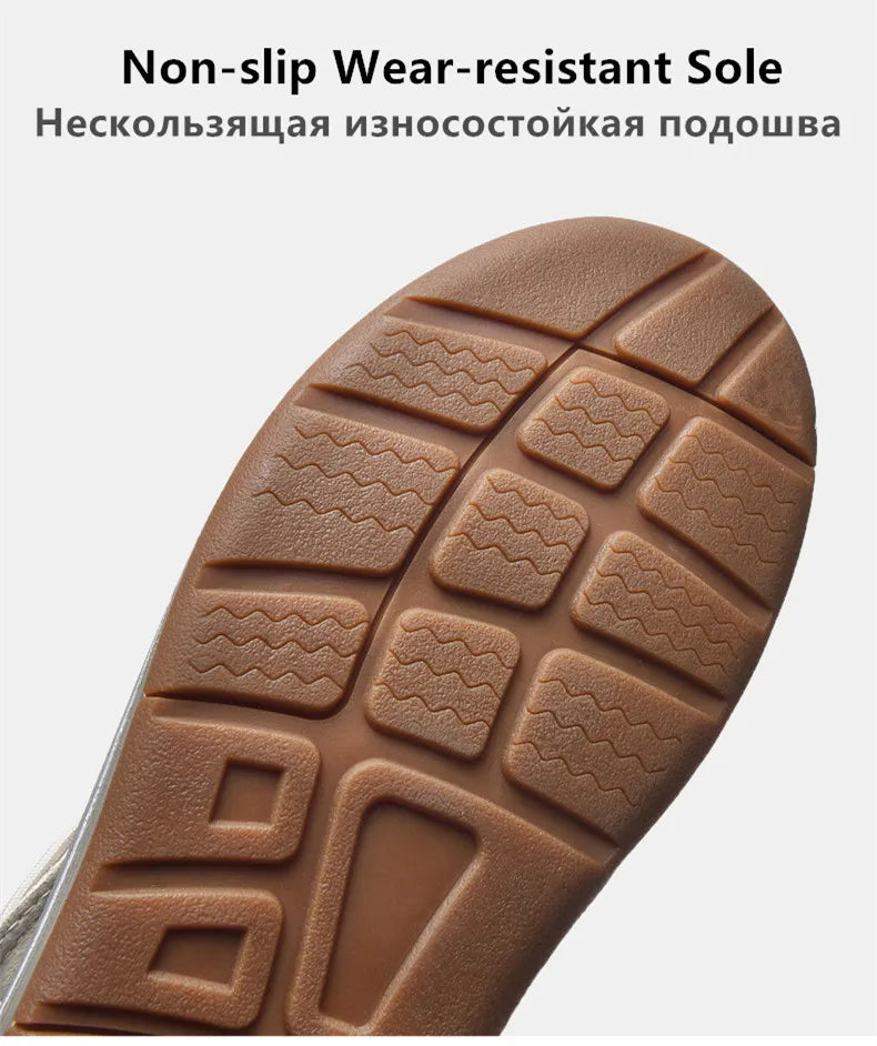 Summer Men Sandals Fashion Handmade Weaving Design Beach Sandals Breathable Casual Flat Sandals Outdoor Couples Sandals Size Pi-Mart