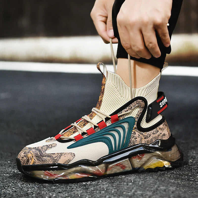 Shoes men Sneakers Male casual Mens Shoes tenis Luxury shoes Trainer Race Breathable Shoes fashion loafers running Shoes for men Pi-Mart