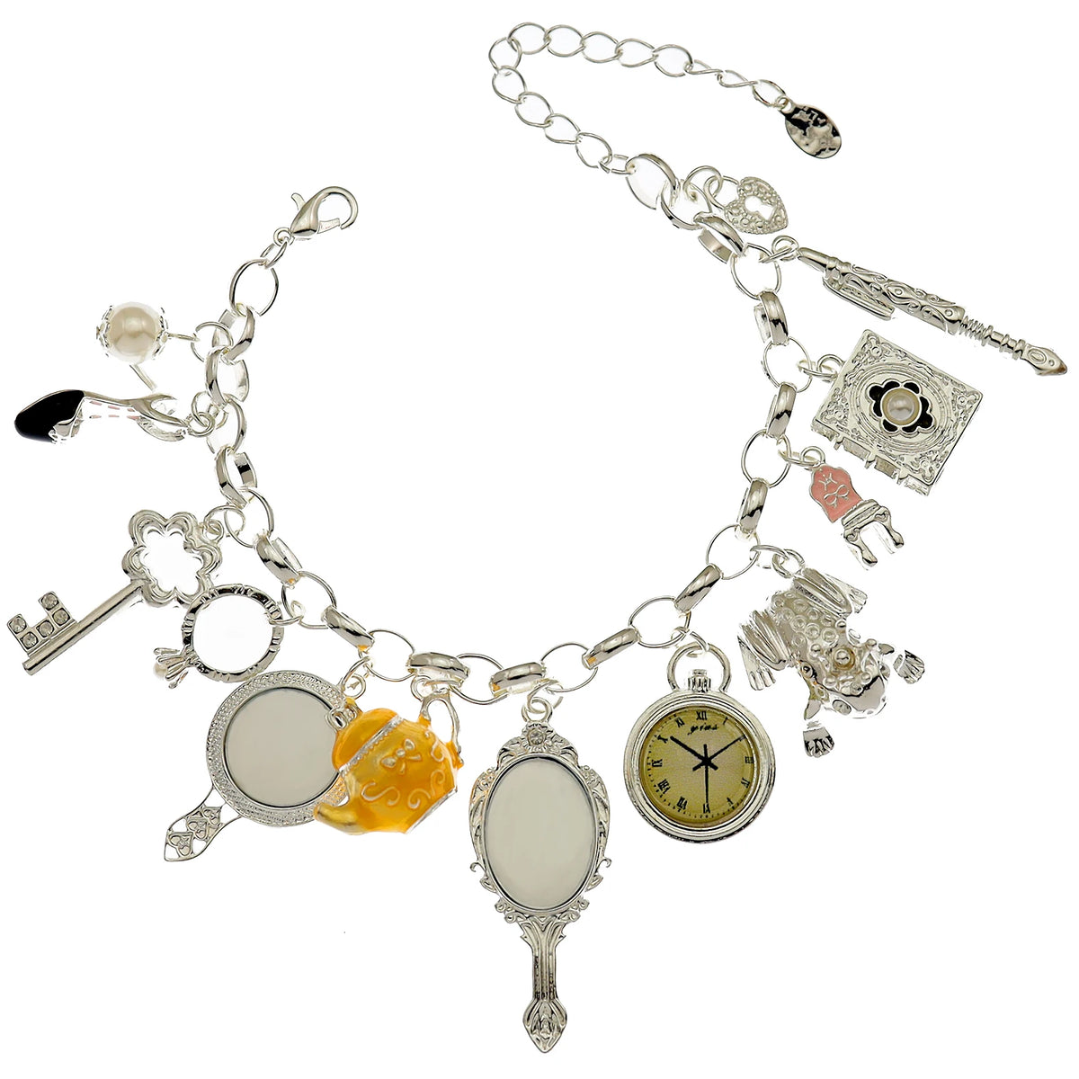 Clearance_Cat Pendant Charm Chain Link Bracelets For Women Cowgirl Cuff Bangles Fashion Jewelry Egyptian Bastet Pulseira Accesso Pi-Mart