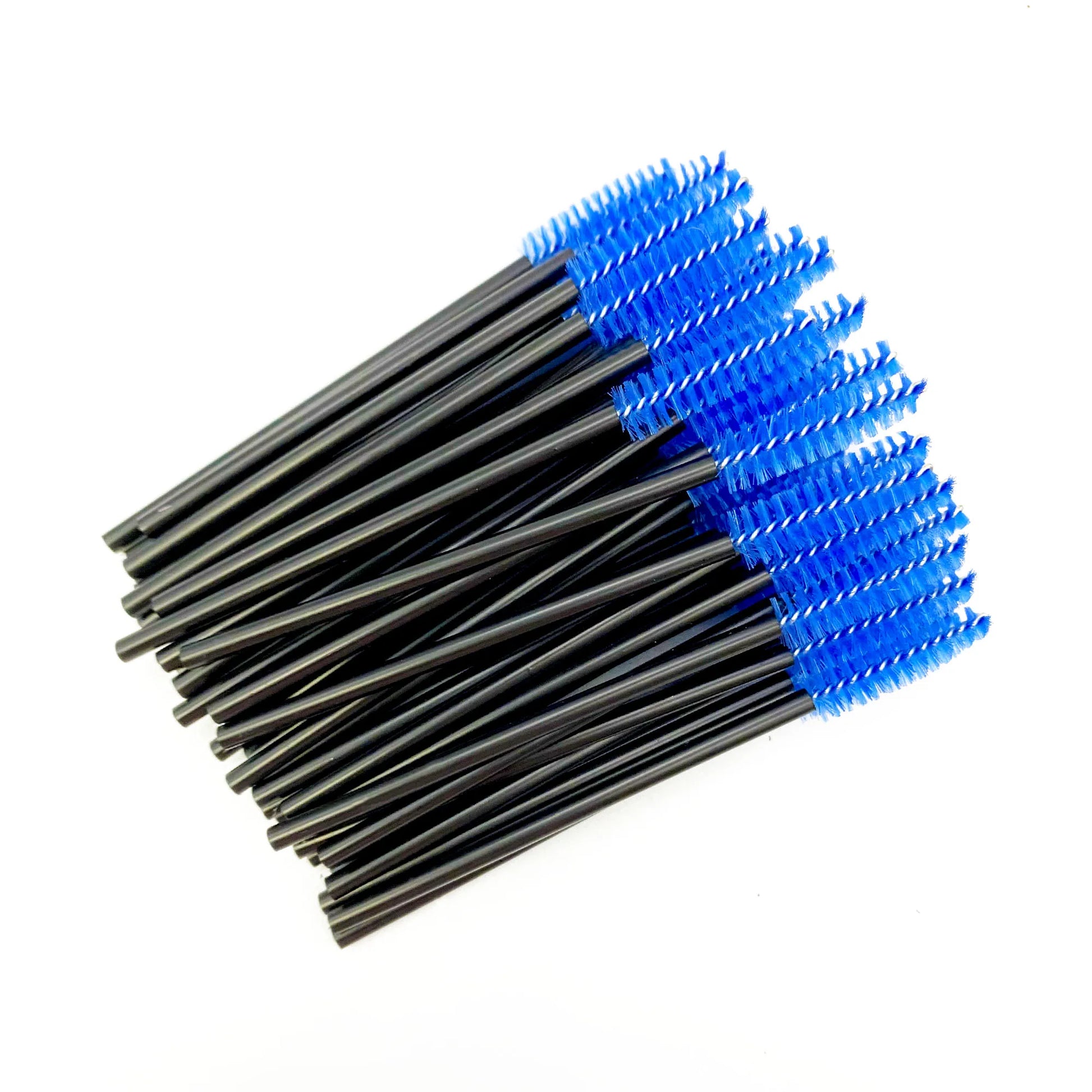 Disposable Eyelashes Brushes Crystal Diamond Handle Lash Brush Eyebrow Mascara Wands Eyelash Extension Supplies Makeup Tools Pi-Mart