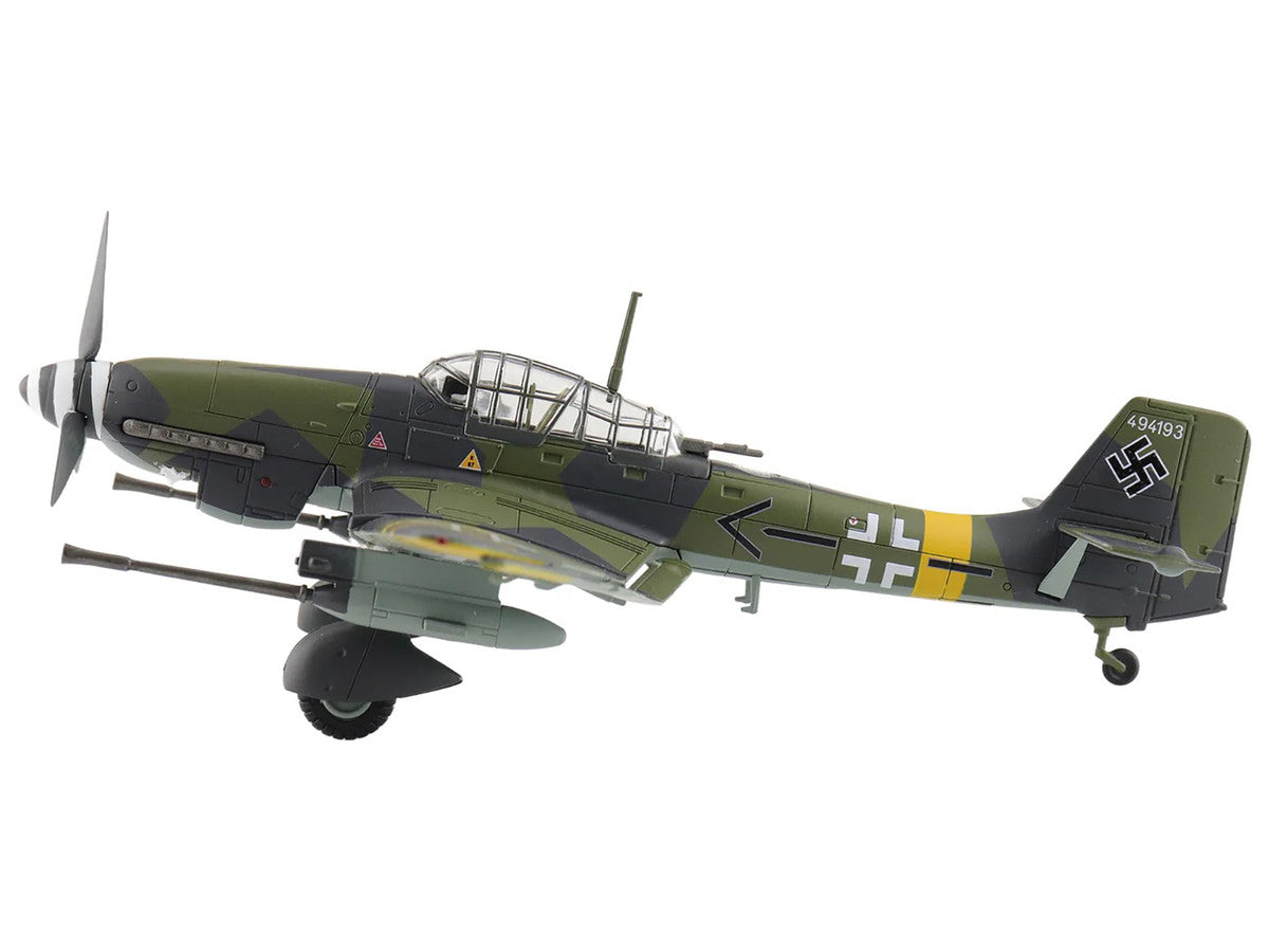 Junkers Ju 87G-2 Stuka Aircraft "WNr. 494193 Tank Buster Stab. SG 2 Slovakia" (1944) German Luftwaffe "Air Power Series" 1/72 Diecast Model by Hobby Master LuxuryLifeWay Online Store