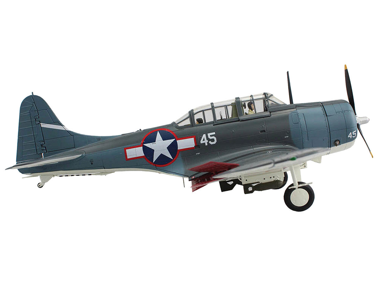 Douglas SBD-5 Dauntless Bomber Aircraft "VB-16 USS Lexington" (1943) United States Navy "Premium Collection" 1/32 Diecast Model by Hobby Master LuxuryLifeWay Online Store
