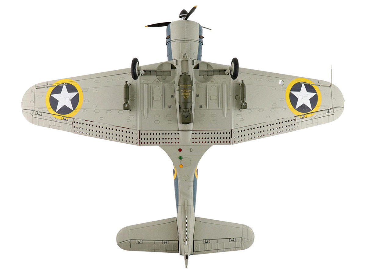 Douglas SBD-3 Dauntless Aircraft "06624 41-S-13 Operation Torch VS-41 USS Ranger" (1942) United States Navy "Premium Collection" 1/32 Diecast Model by Hobby Master LuxuryLifeWay Online Store
