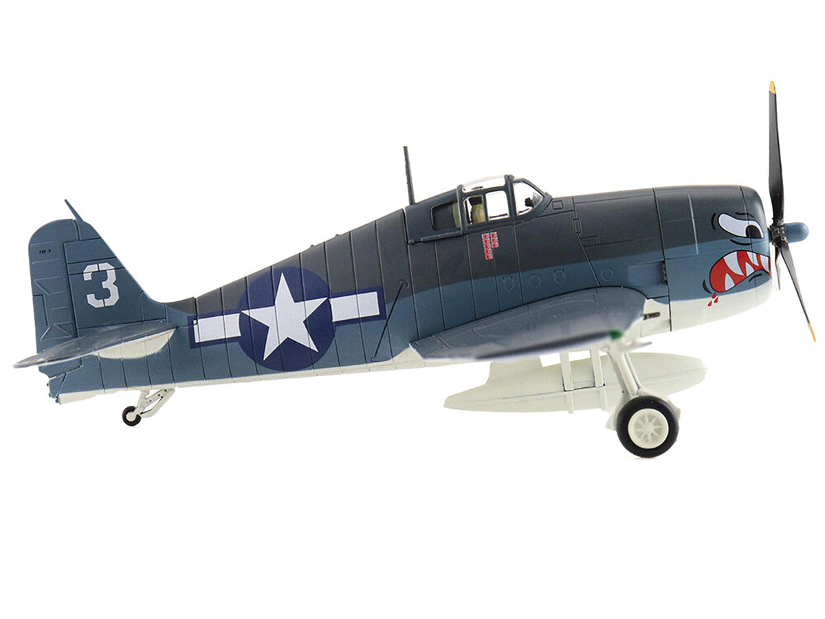 Grumman F6F-3 Hellcat Fighter Aircraft "Ens. Gordon Arthur Stanley VF-27 USS Princeton" (1944) United States Navy "Air Power Series" 1/72 Diecast Model by Hobby Master LuxuryLifeWay Online Store