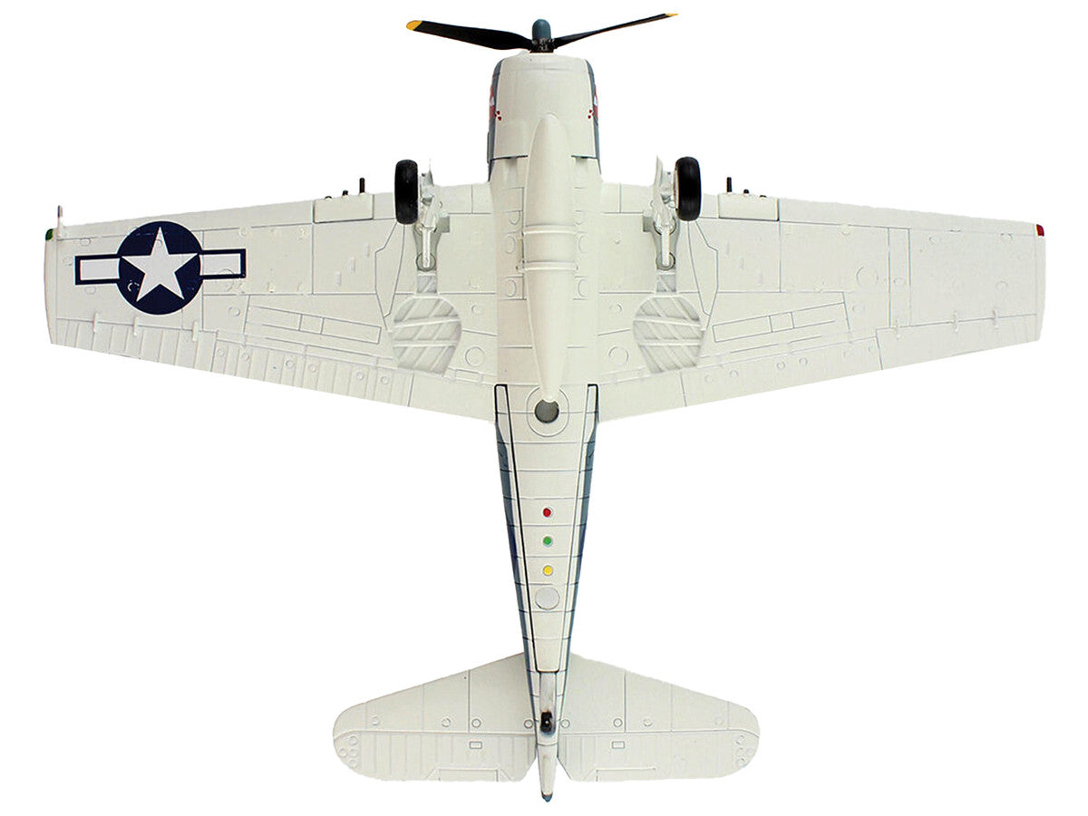 Grumman F6F-3 Hellcat Fighter Aircraft "Ens. Gordon Arthur Stanley VF-27 USS Princeton" (1944) United States Navy "Air Power Series" 1/72 Diecast Model by Hobby Master LuxuryLifeWay Online Store