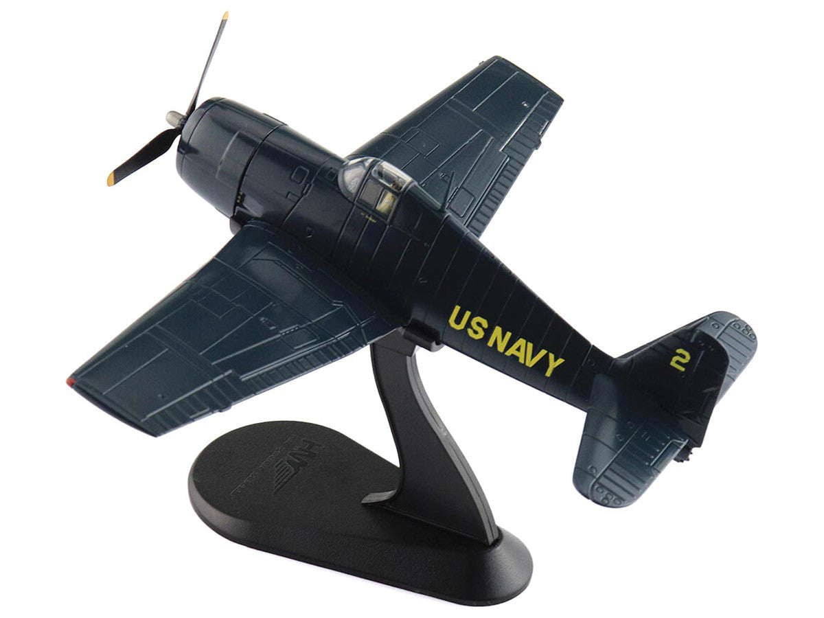 Grumman F6F-5 Hellcat Fighter Aircraft "Blue Angels #2" (1946) United States Navy "Air Power Series" 1/72 Diecast Model by Hobby Master LuxuryLifeWay Online Store