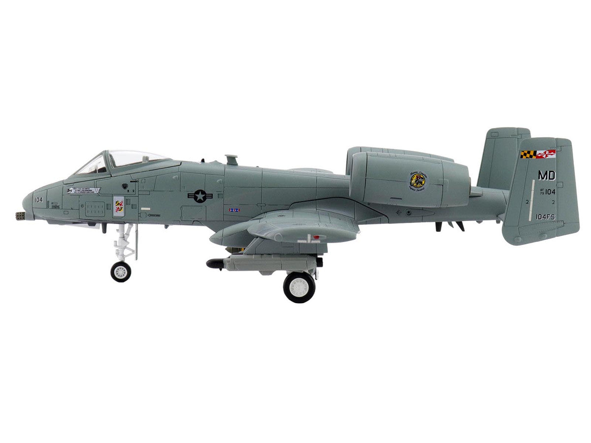 Fairchild Republic A-10C Thunderbolt II Attack Aircraft "80-0283 Maryland Farewell 104 FS Maryland ANG" (2025) United States Air Force "Air Power Series" 1/72 Diecast Model by Hobby Master LuxuryLifeWay Online Store
