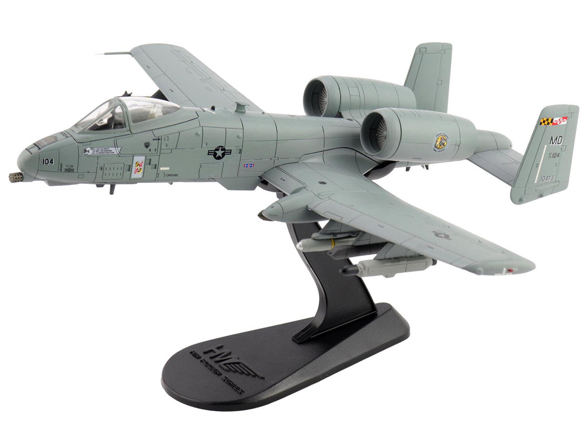 Fairchild Republic A-10C Thunderbolt II Attack Aircraft "80-0283 Maryland Farewell 104 FS Maryland ANG" (2025) United States Air Force "Air Power Series" 1/72 Diecast Model by Hobby Master LuxuryLifeWay Online Store