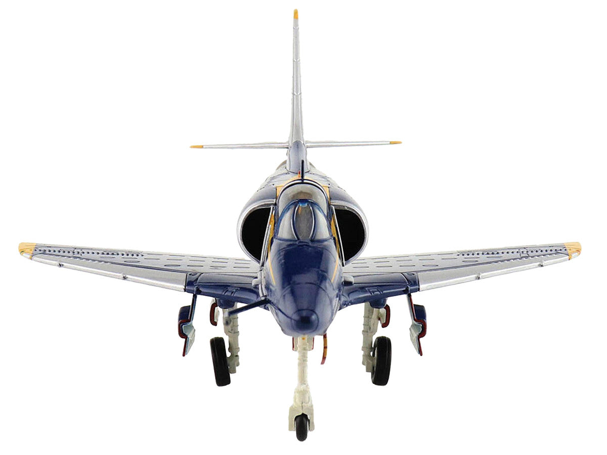 Douglas A-4F Skyhawk Aircraft "Blue Angels Tokushima Airbase Dr. Nakanishi #8" (2008) United States Navy "Air Power Series" 1/72 Diecast Model by Hobby Master LuxuryLifeWay Online Store