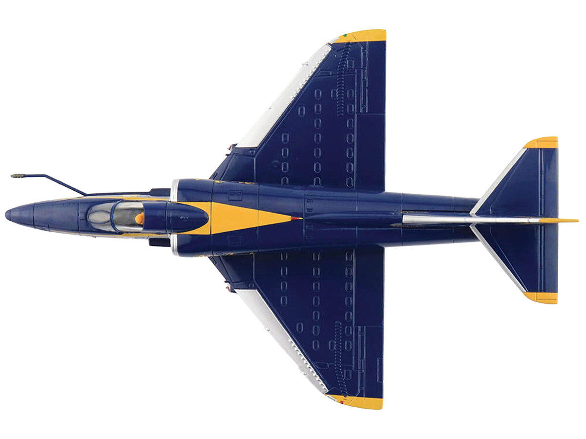 Douglas A-4F Skyhawk Aircraft "Blue Angels Tokushima Airbase Dr. Nakanishi #8" (2008) United States Navy "Air Power Series" 1/72 Diecast Model by Hobby Master LuxuryLifeWay Online Store