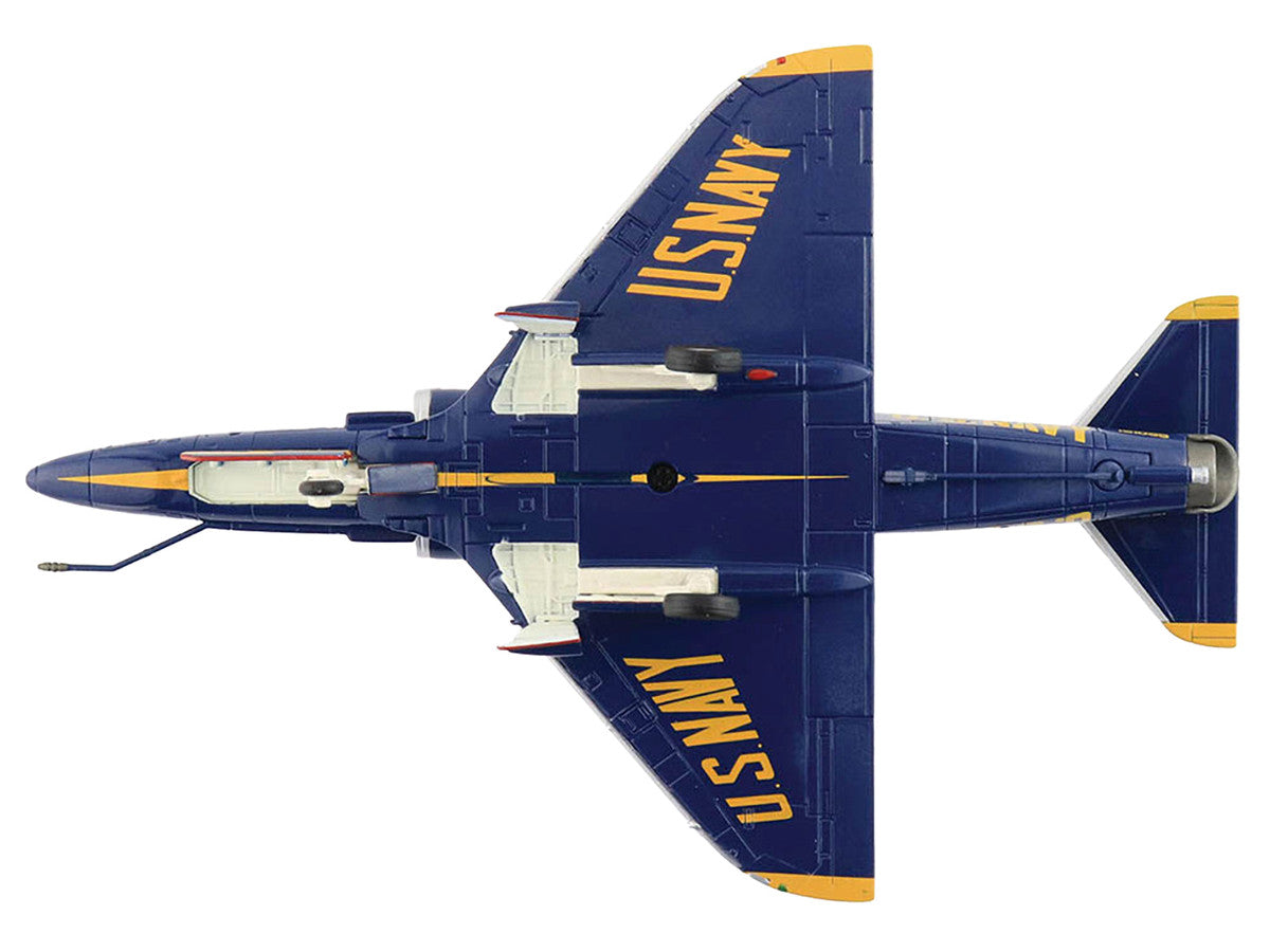 Douglas A-4F Skyhawk Aircraft "Blue Angels Tokushima Airbase Dr. Nakanishi #8" (2008) United States Navy "Air Power Series" 1/72 Diecast Model by Hobby Master LuxuryLifeWay Online Store