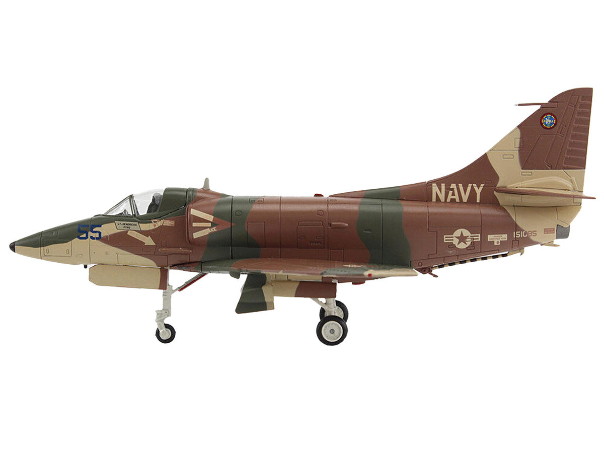 Douglas A-4E Skyhawk Aircraft "Aggressor 151095" (1985/6) United States Navy "Air Power Series" 1/72 Diecast Model by Hobby Master LuxuryLifeWay Online Store