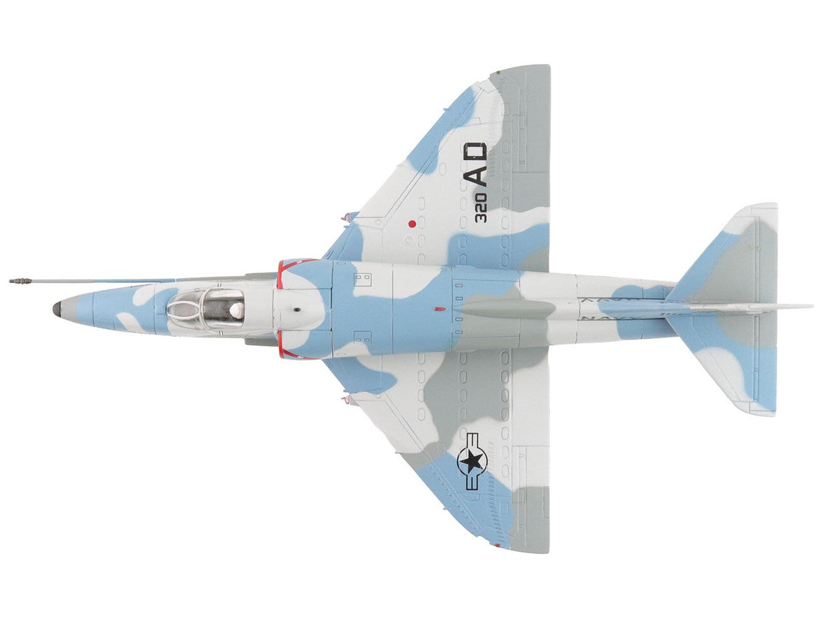 Douglas A-4E Skyhawk Aircraft "151118 Aggressor Scheme VA-43" (1975) United States Navy "Air Power Series" 1/72 Diecast Model by Hobby Master LuxuryLifeWay Online Store