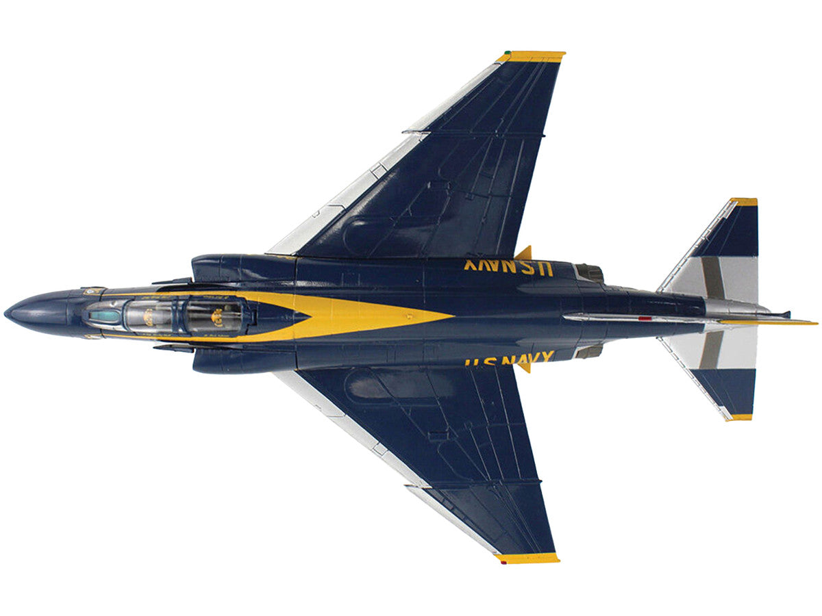 McDonnell Douglas F-4J Phantom II Fighter-Bomber Aircraft "Blue Angels Cdr. Harley Hall 1970 to 1971 Season" United States Navy "Air Power Series" 1/72 Diecast Model by Hobby Master LuxuryLifeWay Online Store