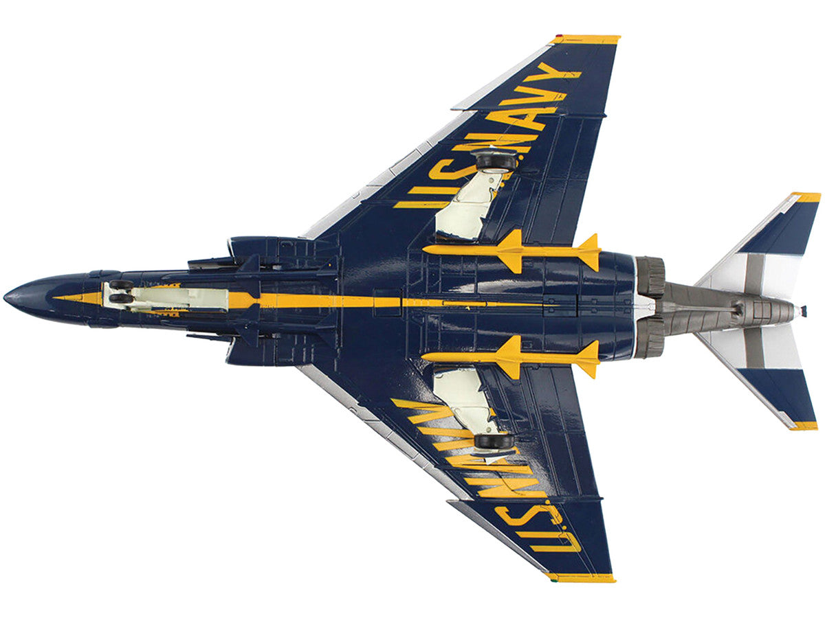 McDonnell Douglas F-4J Phantom II Fighter-Bomber Aircraft "Blue Angels Cdr. Harley Hall 1970 to 1971 Season" United States Navy "Air Power Series" 1/72 Diecast Model by Hobby Master LuxuryLifeWay Online Store