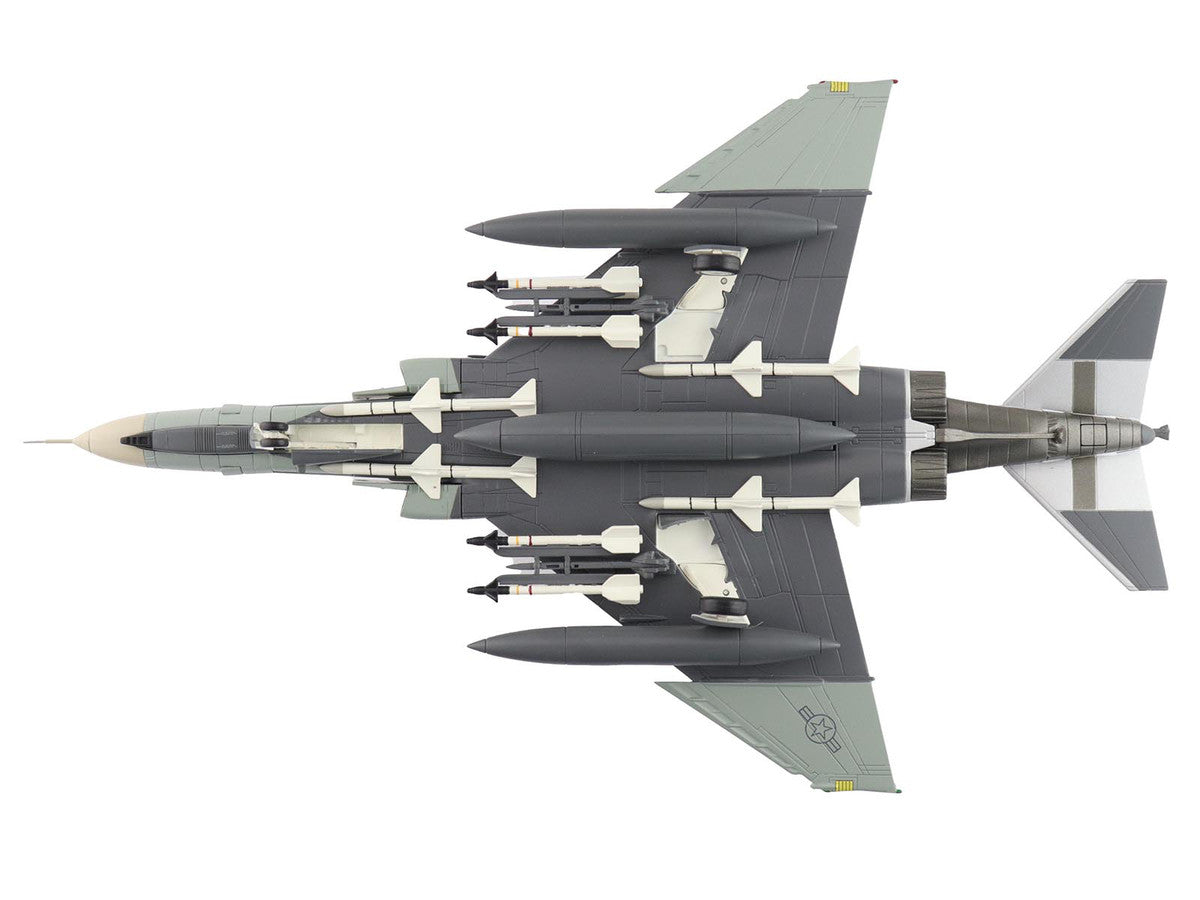 McDonnell Douglas F-4F Phantom II Fighter-Bomber Aircraft "AF72-257 20th Fighter Squadron 49th Fighter Wing Holloman AFB" (2002) United States Air Force "Air Power Series" 1/72 Diecast Model by Hobby Master LuxuryLifeWay Online Store