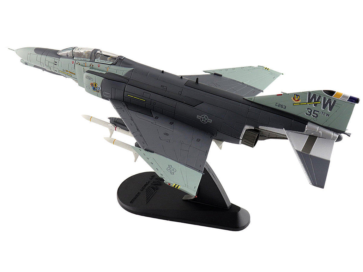 McDonnell Douglas F-4G Phantom II Fighter-Bomber Aircraft "Wild Weasels 69-7253 561st TFS 35th TFW George AFB" (1991) United States Air Force "Air Power Series" 1/72 Diecast Model by Hobby Master LuxuryLifeWay Online Store