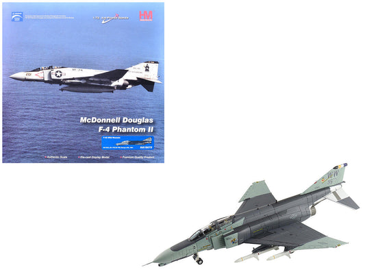 McDonnell Douglas F-4G Phantom II Fighter-Bomber Aircraft "Wild Weasels 69-7253 561st TFS 35th TFW George AFB" (1991) United States Air Force "Air Power Series" 1/72 Diecast Model by Hobby Master LuxuryLifeWay Online Store