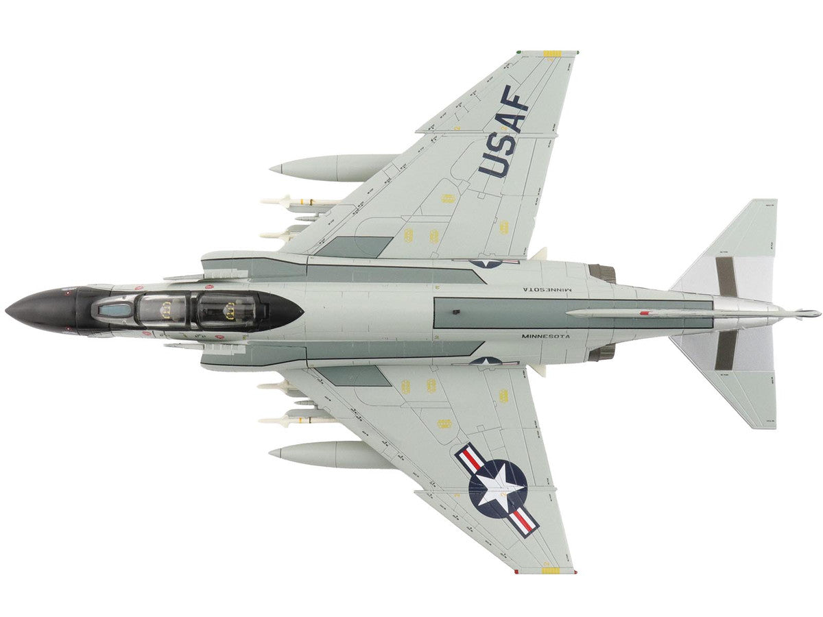 McDonnell Douglas F-4D Phantom II Fighter-Bomber Aircraft "65608 148th Fighter-Interceptor Group Minnesota Air National Guard Duluth International Airport" (1984) United States Air Force "Air Power Series" 1/72 Diecast Model by Hobby Master LuxuryLifeWay Online Store