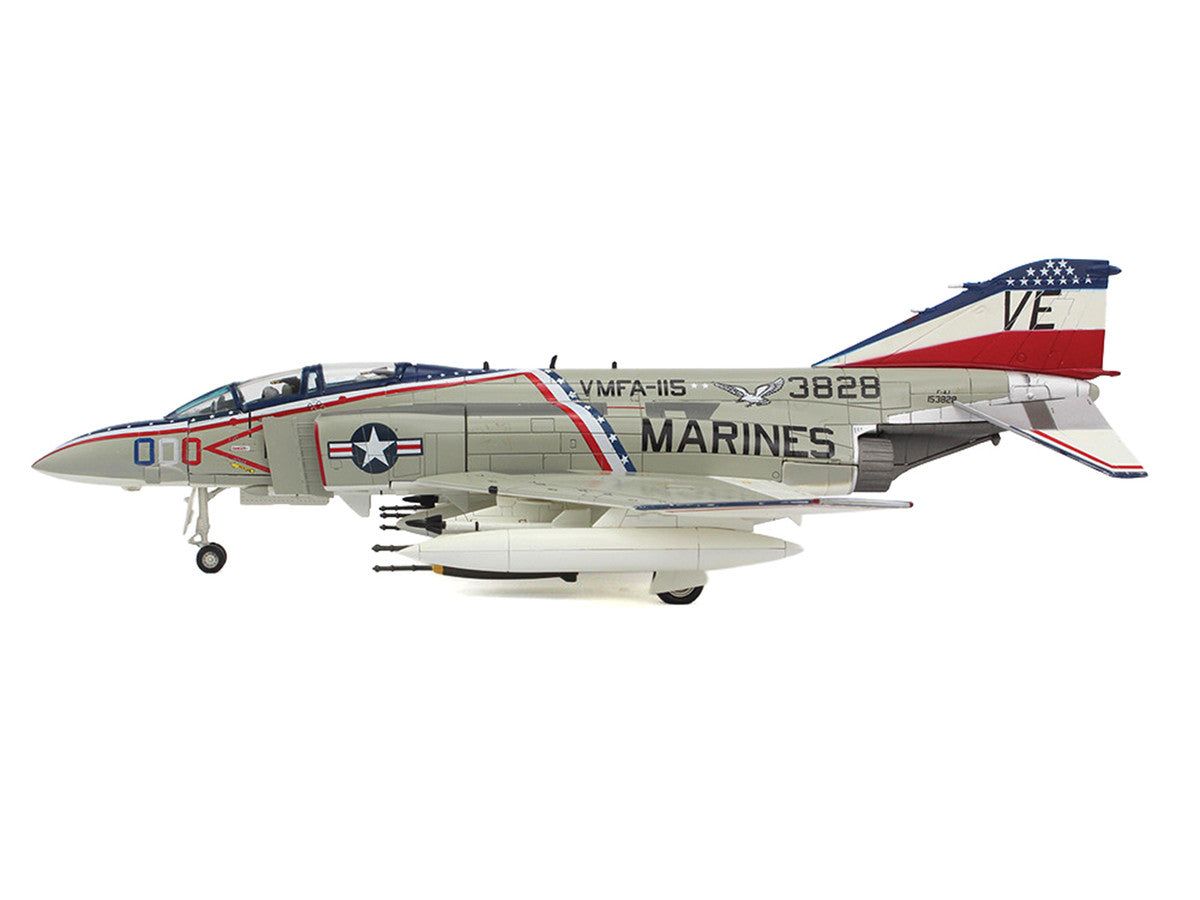 McDonnell Douglas F-4J Phantom II Fighter-Bomber Aircraft "153828 MCAS Iwakuni Japan" (1976) United States Marine Corps "Air Power Series" 1/72 Diecast Model by Hobby Master LuxuryLifeWay Online Store