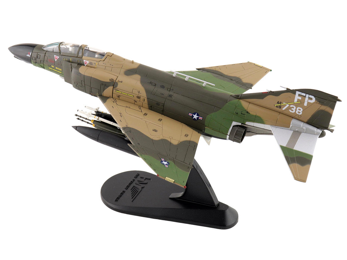 McDonnell Douglas F-4D Phantom II Fighter-Bomber Aircraft "66-8738 Night Owl 497th TFS Ubon RTAFB Thailand" (1972) United States Air Force "Air Power Series" 1/72 Diecast Model by Hobby Master LuxuryLifeWay Online Store