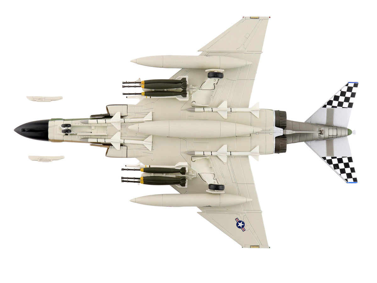 McDonnell Douglas F-4C Phantom II Fighter-Bomber Aircraft "63-7666 William Tell 57th FIS Keflavik Airport Iceland" (1977) United States Air Force "Air Power Series" 1/72 Diecast Model by Hobby Master LuxuryLifeWay Online Store