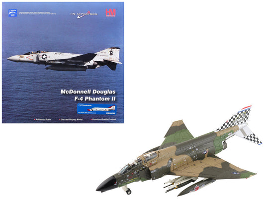 McDonnell Douglas F-4C Phantom II Fighter-Bomber Aircraft "63-7666 William Tell 57th FIS Keflavik Airport Iceland" (1977) United States Air Force "Air Power Series" 1/72 Diecast Model by Hobby Master LuxuryLifeWay Online Store