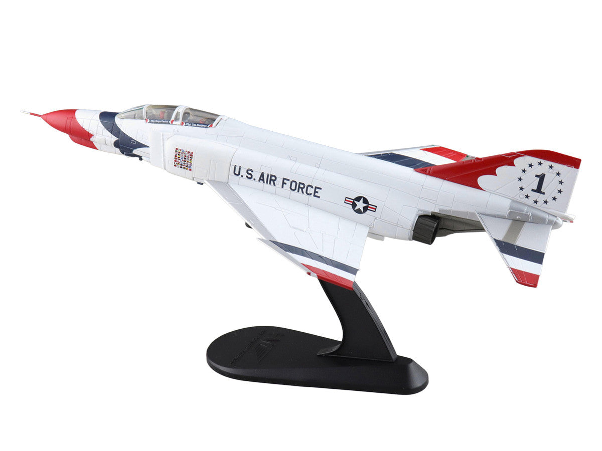 McDonnell Douglas F-4E Phantom II Fighter-Bomber Aircraft "Thunderbirds No.1 Plane 1973/74 Season" United States Air Force "Air Power Series" 1/72 Diecast Model by Hobby Master LuxuryLifeWay Online Store