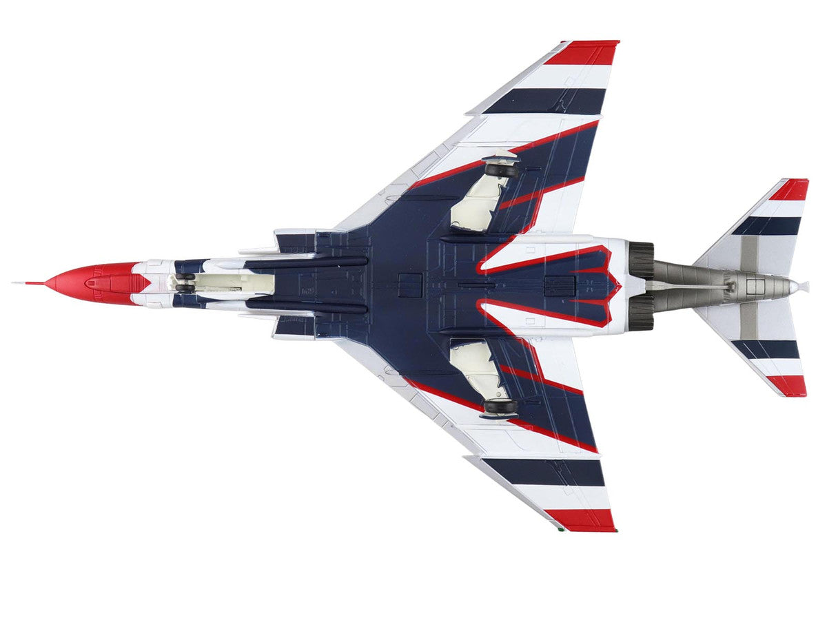 McDonnell Douglas F-4E Phantom II Fighter-Bomber Aircraft "Thunderbirds with Decals for No.1 to 7 planes 1973/74 Season" United States Air Force "Air Power Series" 1/72 Diecast Model by Hobby Master LuxuryLifeWay Online Store
