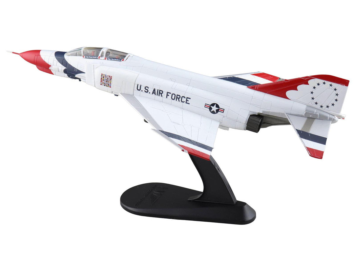 McDonnell Douglas F-4E Phantom II Fighter-Bomber Aircraft "Thunderbirds with Decals for No.1 to 7 planes 1973/74 Season" United States Air Force "Air Power Series" 1/72 Diecast Model by Hobby Master LuxuryLifeWay Online Store