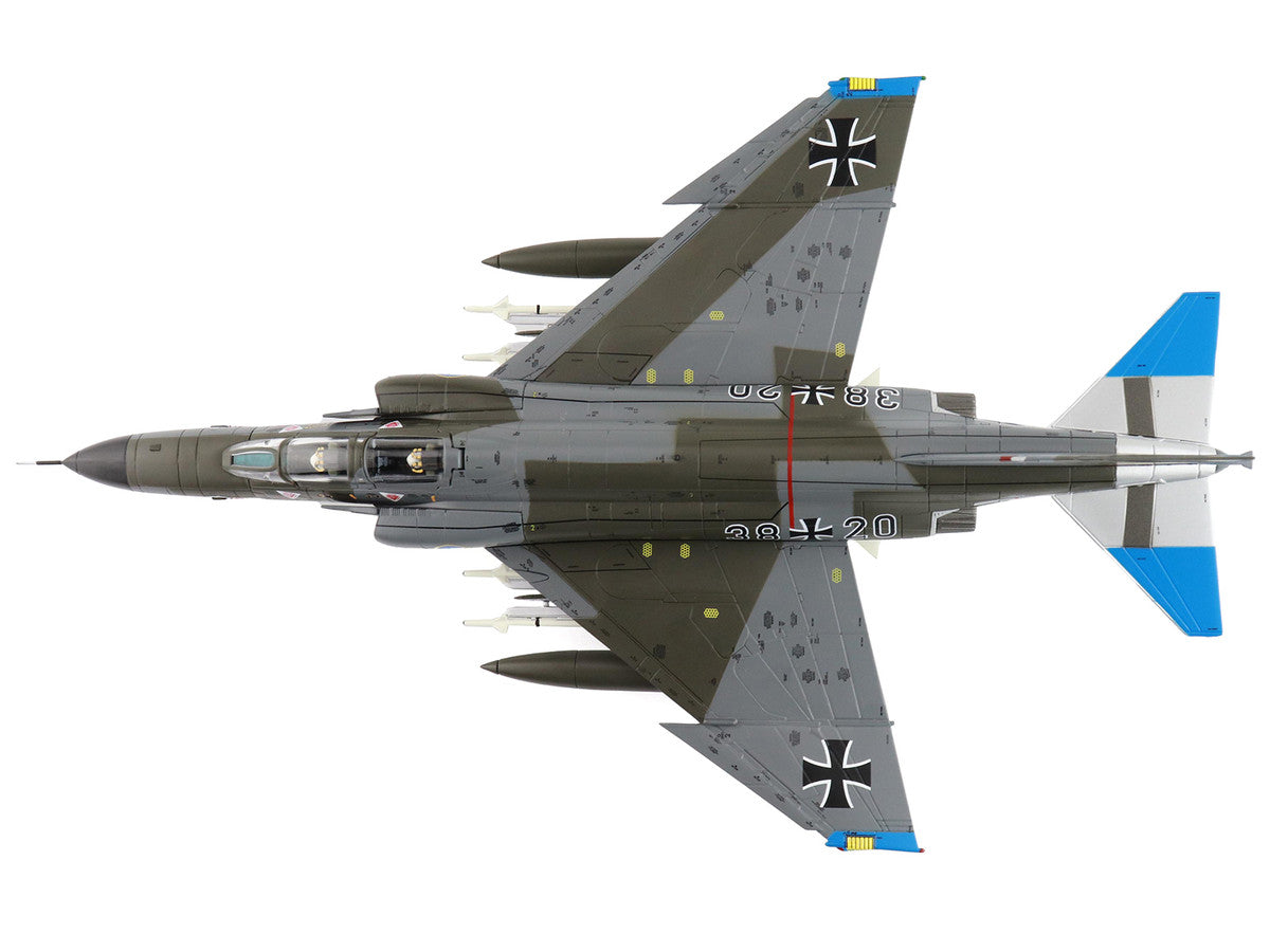 McDonnell Douglas F-4F Phantom II Fighter-Bomber Aircraft "Jagdgeschwader 74 (JG 74) Molders" (1982) German Luftwaffe "Air Power Series" 1/72 Diecast Model by Hobby Master LuxuryLifeWay Online Store