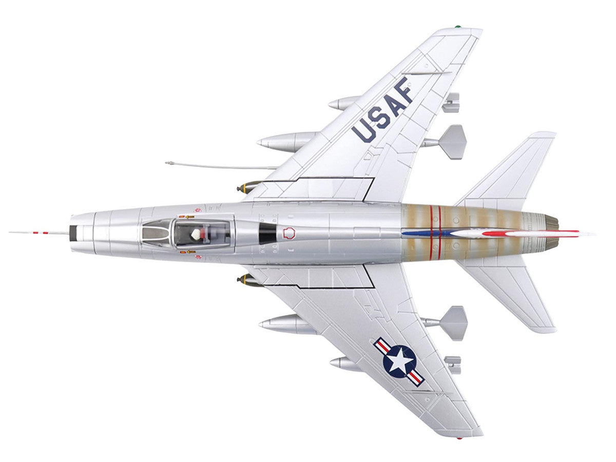 North American F-100 Super Sabre Fighter Aircraft "FW-871 National Military Museum Soesterberg Netherlands" United States Air Force "Air Power Series" 1/72 Diecast Model by Hobby Master LuxuryLifeWay Online Store