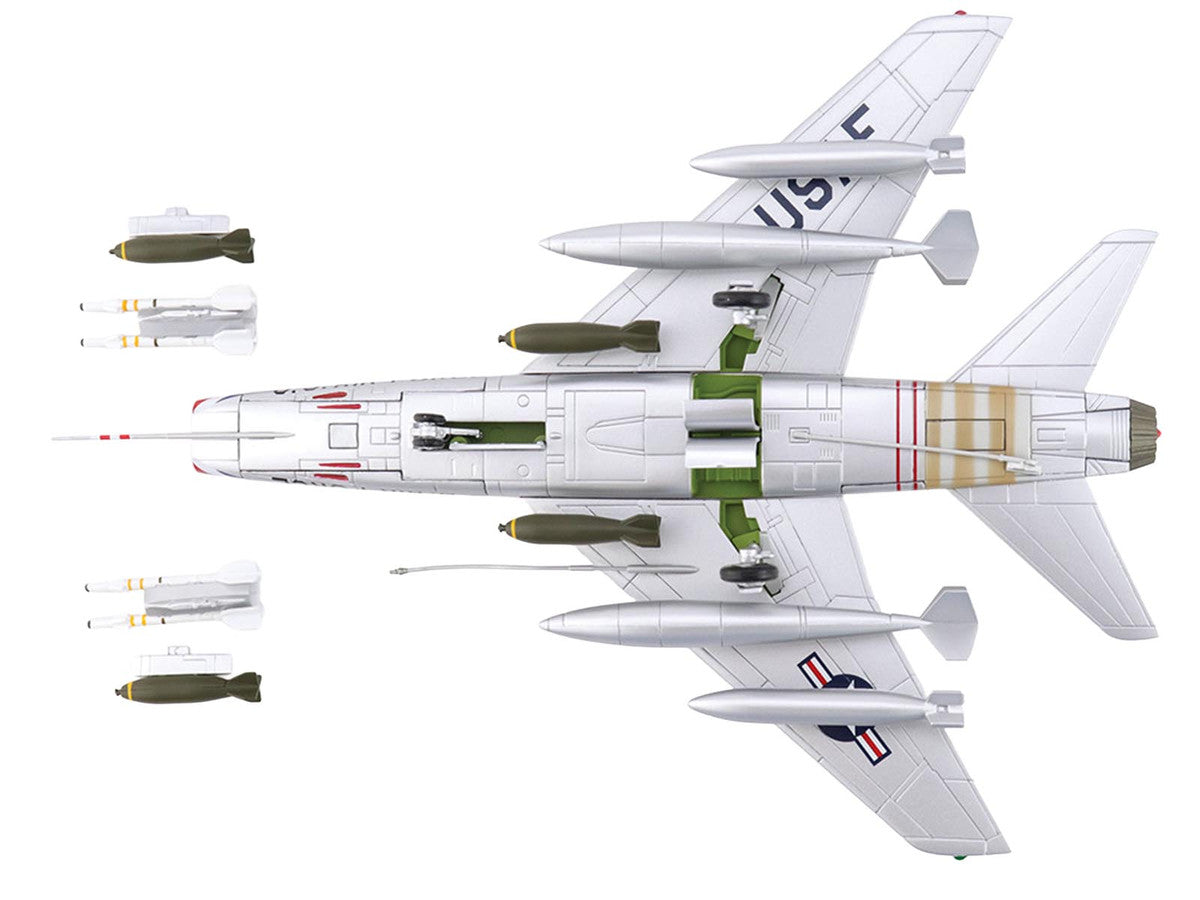 North American F-100 Super Sabre Fighter Aircraft "FW-871 National Military Museum Soesterberg Netherlands" United States Air Force "Air Power Series" 1/72 Diecast Model by Hobby Master LuxuryLifeWay Online Store
