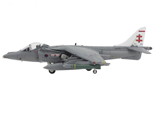 McDonnell Douglas AV-8B/British Harrier II GR.9A Aircraft "41 (R) Squadron RAF Coningsby Air Base" (2006) Royal Air Force "Air Power Series" 1/72 Diecast Model by Hobby Master LuxuryLifeWay Online Store