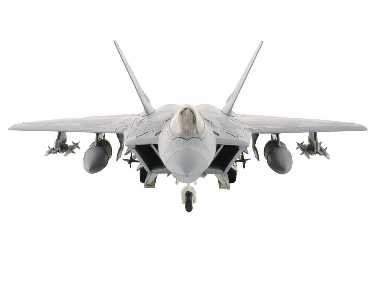 Lockheed F-22 Raptor Stealth Aircraft "09-4190 90th Fighter Squadron 100th Anniversary Elmendorf Air Base" (2017) United States Air Force "Air Power Series" 1/72 Diecast Model by Hobby Master LuxuryLifeWay Online Store