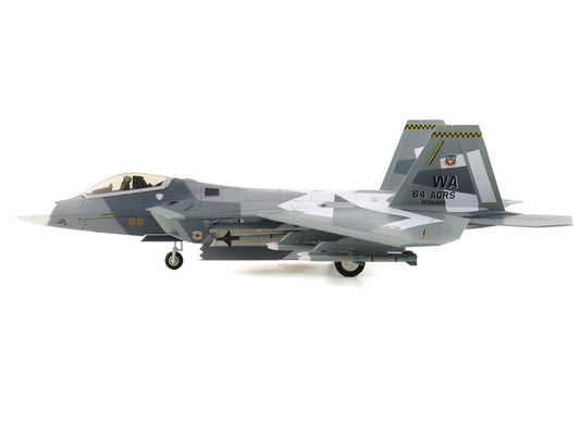 Lockheed F-22 Raptor Stealth Aircraft "Splinter Camouflage" United States Air Force "Air Power Series" 1/72 Diecast Model by Hobby Master LuxuryLifeWay Online Store