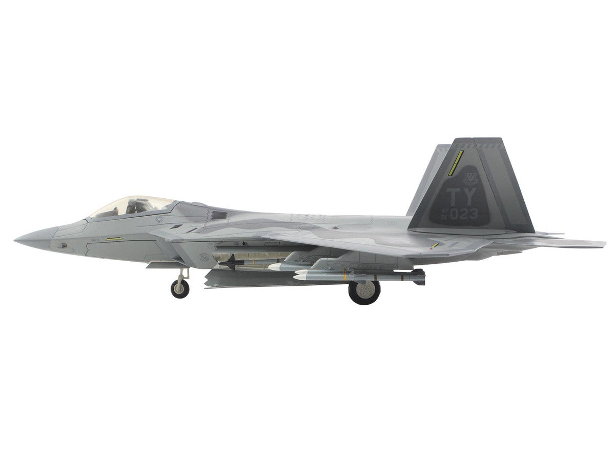 Lockheed F-22 Raptor Stealth Aircraft "01-4023 Major Joshua 'Cabo' Gunderson 43rd FS 325th FW Tyndall AFB" United States Air Force "Air Power Series" 1/72 Diecast Model by Hobby Master LuxuryLifeWay Online Store
